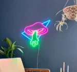 Neonowy znak LED, lampka nocna w kształcie grzyba 3