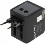 UNIWERSALNA PRZEJŚCIÓWKA SIECIOWA Z ZASILACZEM USB ASP-100/230V+USB 2
