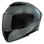 MT ATOM 2 SV TITANIUM MATT Kask Szczękowy Motocyklowy MThelmets rozmiar L