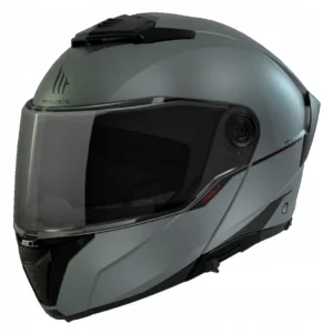 MT ATOM 2 SV TITANIUM MATT Kask Szczękowy Motocyklowy MThelmets rozmiar L