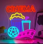 Neonowe znaki do kina Horseneon, Neon LED 32x 36cm Kolorowy 5