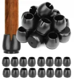 Nakładki na nogi krzesła 17-21mm CZARNE x32 9