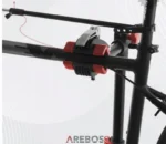 Stojak na rower, do serwisowania rowera Arebos czerwony 5