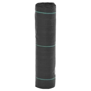 VidaXL Agrowłóknina czarna 50cm x 100m 60 g/m²