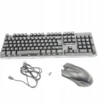 Klawiatura RedThunder + w zestawie myszka Redthunder 3200Dpi czarna 2