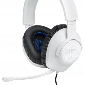 Słuchawki Gamingowe JBL Quantum 100P Dla Graczy PS Xbox PC Mikrofon Białe