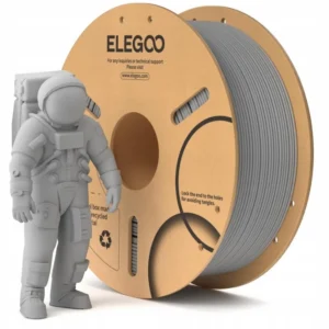 ELEGOO Filament PLA 1,75 mm Szary, Dokładność Wymiarowa +/- 0,02 mm
