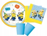 Talerzyki Procos Minionki 23 cm 8 szt. 14