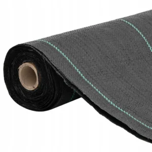 VidaXL Agrowłóknina czarna 50cm x 100m 60 g/m² 2