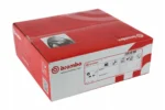 BREMBO 2 x Tarcza hamulcowa tył 08.9734.11 4