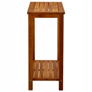 VidaXL Stół drewno prostokątny 80 x 35 x 75 cm 2