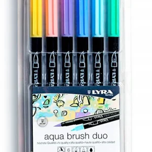 LYRA PISAKI AQUA BRUSH SET PASTEL 6 SZT
