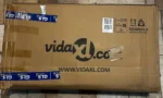 VidaXL Dwuosobowy leżak ogrodowy, polirattan, szary, oparcie 8