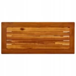 VidaXL Stół drewno prostokątny 80 x 35 x 75 cm 3