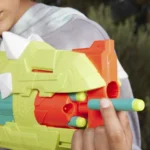 Nerf, miotacz DinoSquad Armorstrike, obrotowy bęben na 8 strzałek OUTLET 4