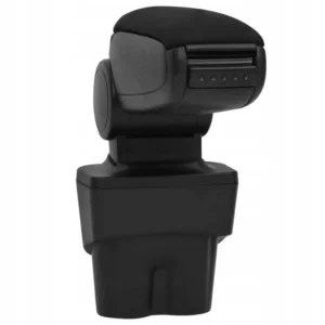PODŁOKIETNIK SAMOCHODOWY CZARNY 17X32X(35,5-52)CM ABS VW TOURAN 2003-20015 2