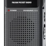 Przenośne radio kieszonkowe zasilane bateryjnie FM AM