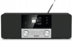 Radio TechniSat z odtwarzaczem CD DAB+ FM internetowe czarne 2