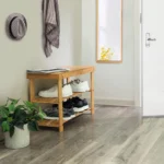 Szafka na buty z siedziskiem Songmics 70 x 45 x 28 cm odcienie brązu 9