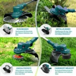 Hengriacly Podkaszarka akumulatorowa 21 V, silnik 750 W 3