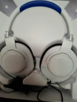 Słuchawki Gamingowe JBL Quantum 100P Dla Graczy PS Xbox PC Mikrofon Białe 2
