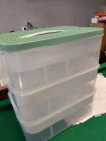 Dziecięce pudełko do przechowywania z pokrywką na klocki Lego, 5