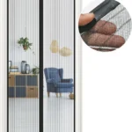 Moskitiera do drzwi 105 cm x 210 magnetyczna mocna i solidna
