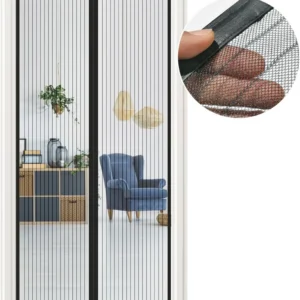 Moskitiera do drzwi 105 cm x 210 magnetyczna mocna i solidna