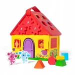 Melissa & Doug Blue I Blue'S Shape Sorti domek z klockami