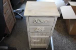 Komoda Meble 2 Szuflady Biała Shabby Chic 7