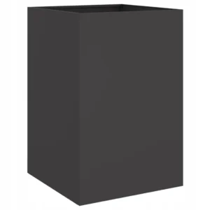 VidaXL doniczka metalowa antracyt 48 x 52 x 75 cm