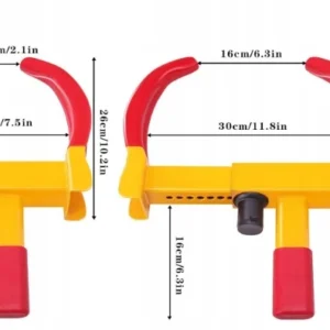 Tevlaphee Uniwersalna blokada koła Heavy Duty Security 2