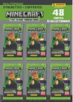 Minecraft 2 - zestaw 3+3 kart kolekcjonerskich - Panini France