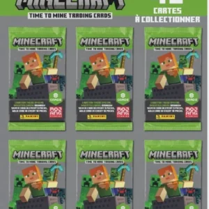 Minecraft 2 - zestaw 3+3 kart kolekcjonerskich - Panini France