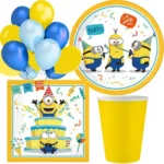 Talerzyki Procos Minionki 23 cm 8 szt. 7