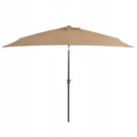 Parasol VidaXL beżowy 300 x 252 cm