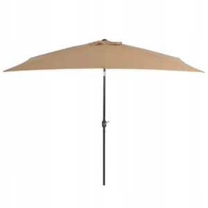Parasol VidaXL beżowy 300 x 252 cm