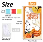 Gry w rzucanie woreczkami fasoli na Halloween 2
