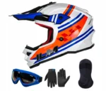 ILM Dziecięcy Młodzieżowy Kask Motocrossowy Model-Z705 49-50cm rozmiar S