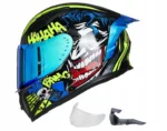 Kask Motocyklowy ILM Z501 Joker Full Face Pinlock DOT Rozmiar M Integralny