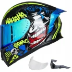Kask Motocyklowy ILM Z501 Joker Full Face Pinlock DOT Rozmiar M Integralny