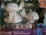 FIGURKI 14 cm GIPSOWE DO MALOWANIA Disney Stitch&Angel farby dla dzieci 5
