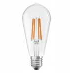 Żarówka LED 4szt. ST64 E27 6.5W = 60W 806lm 4000K 300° Filament Osram 3