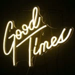 Neon LED Looklight Good Times 40 x 33 cm