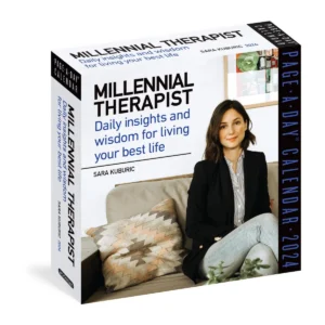 Kuburic, Sara Millennial Therapist Page-A-Day Calendar 2024: Daily Insights