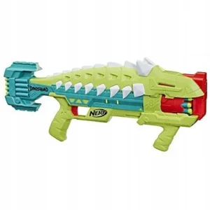 Nerf, miotacz DinoSquad Armorstrike, obrotowy bęben na 8 strzałek OUTLET 2