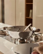 Alessi EDO Wok Stalowy 34cm LEKKO UŻYWANA 2