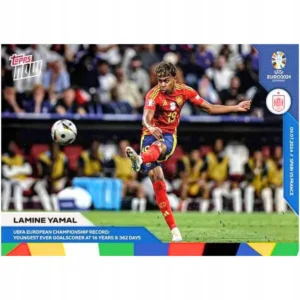 EURO 2024 LAMINE YAMAL Topps Now Match Attax Germany UEFA Karty Piłkarskie