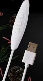Wesołych Świąt - neonowy znak, choinka świąteczna - dekoracja ścienna 6