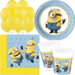 Talerzyki Procos Minionki 23 cm 8 szt. 3